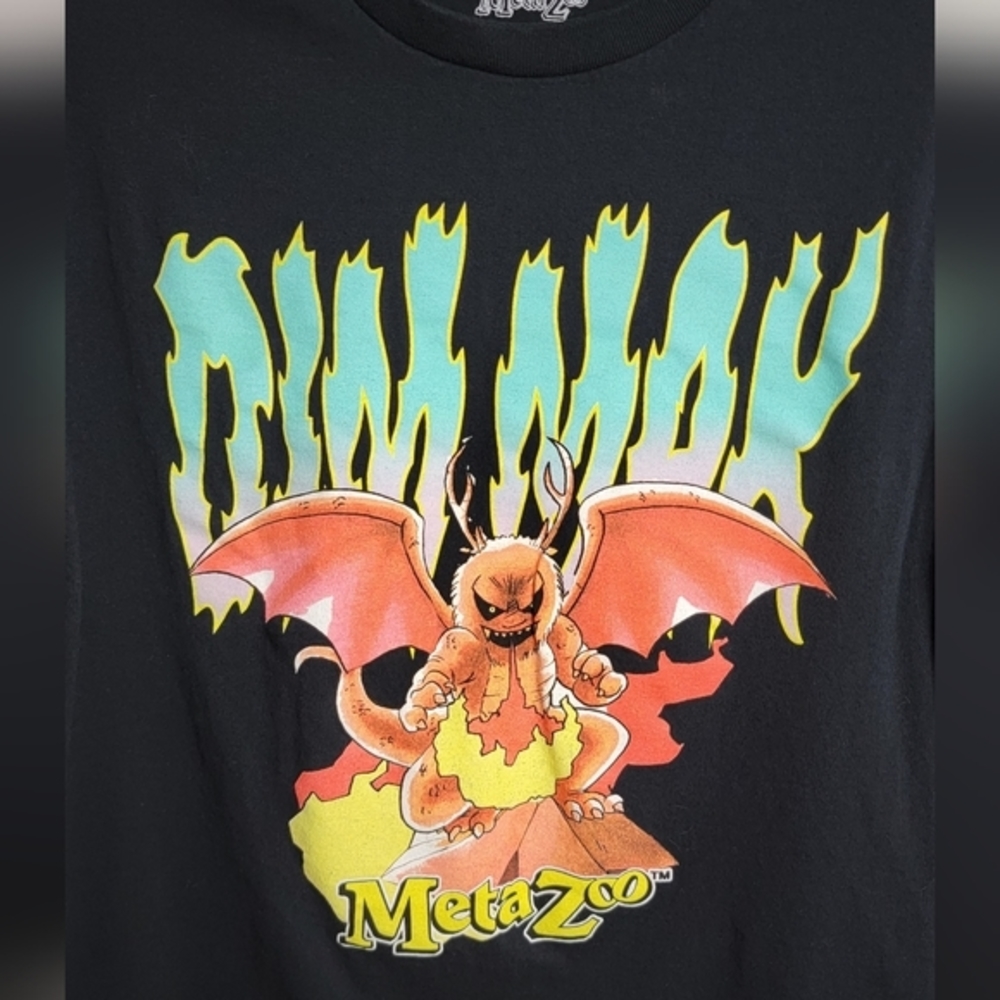 Metazoo Dim Mak Black Piasa Bird Graphic T-Shirt Men's XL - Picture 5 of 7
